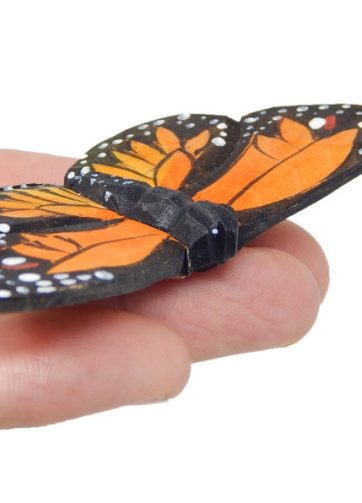 Monarch Butterfly Figurine Decoration Art Milkweed Common Tiger Garden Fake Insect